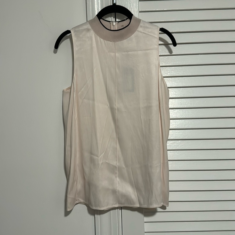 Rag & Bone pink silk blouse NWT size s